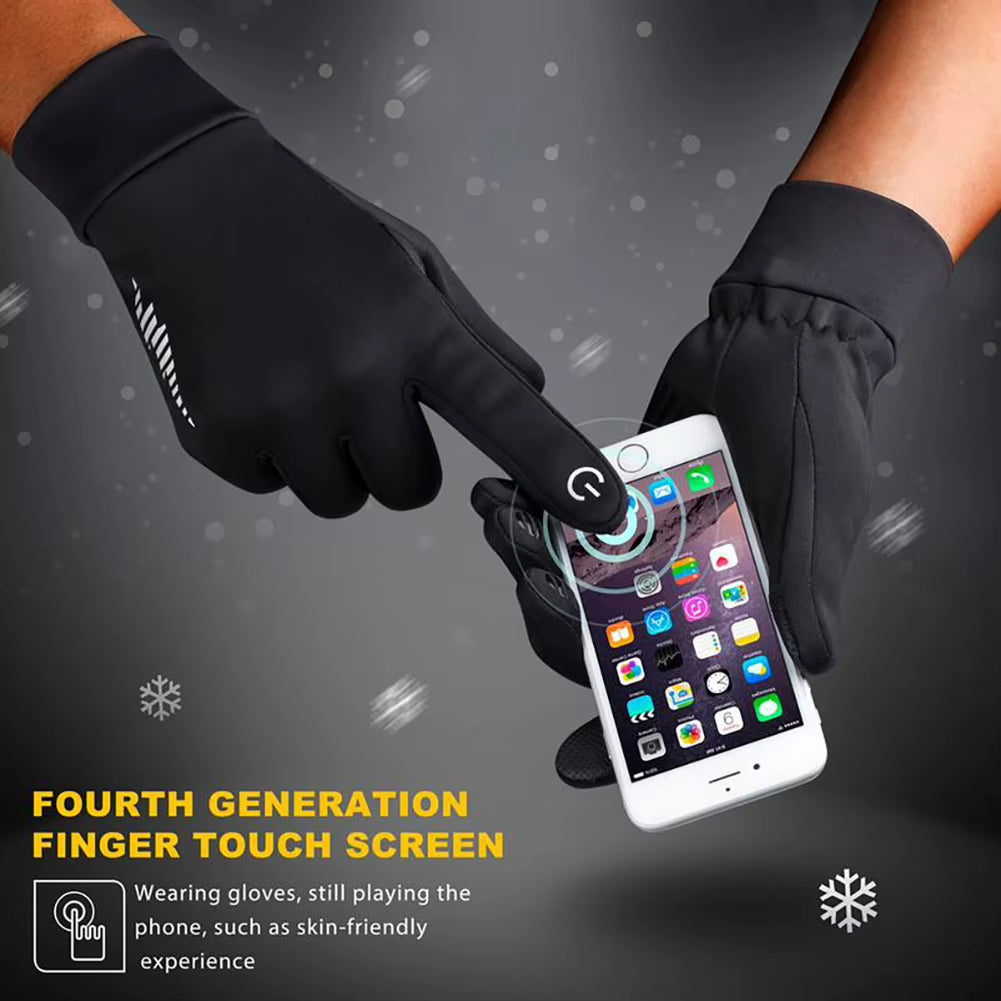 Autumn Winter Gloves,Outdoor Cycling Gloves,Sports Running Warm Touch Screen Nonslip Gloves,Motorcycle Gloves Women Men