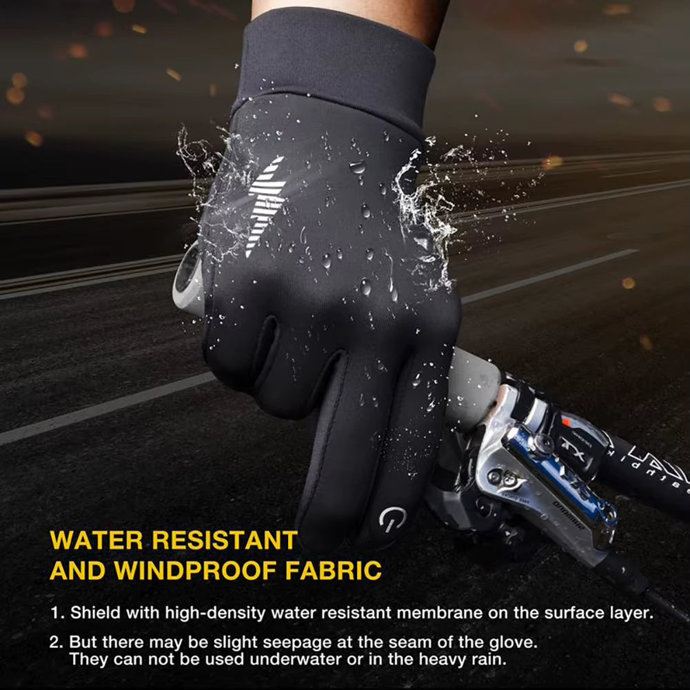Autumn Winter Gloves,Outdoor Cycling Gloves,Sports Running Warm Touch Screen Nonslip Gloves,Motorcycle Gloves Women Men